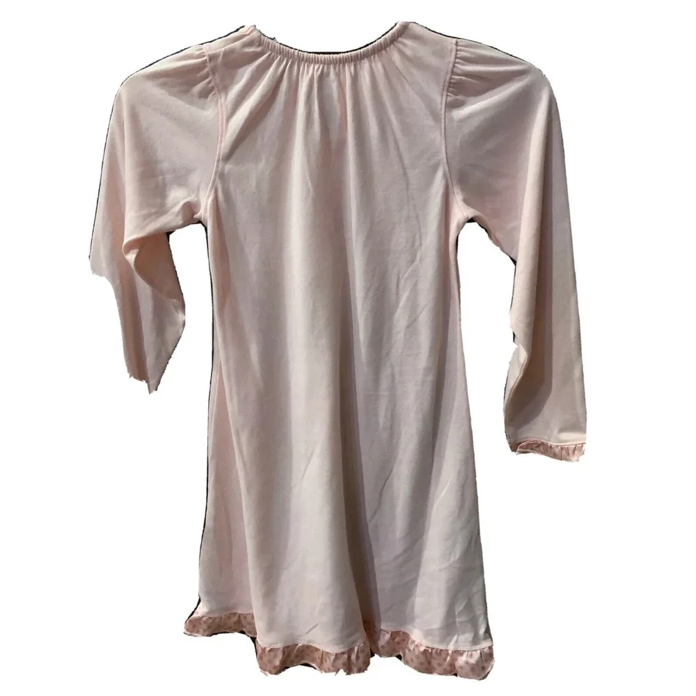 Carters Girls Sleepwear Gown New with Tags 6/7 Dancing Makes Girls Happy Pink